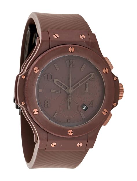 hublot brown face|Hublot big bang models.